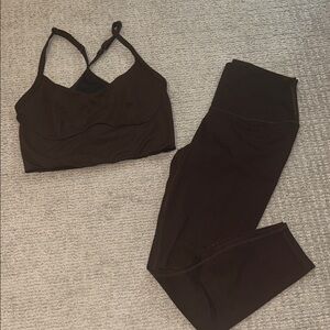 Varley Brown Athletic Set